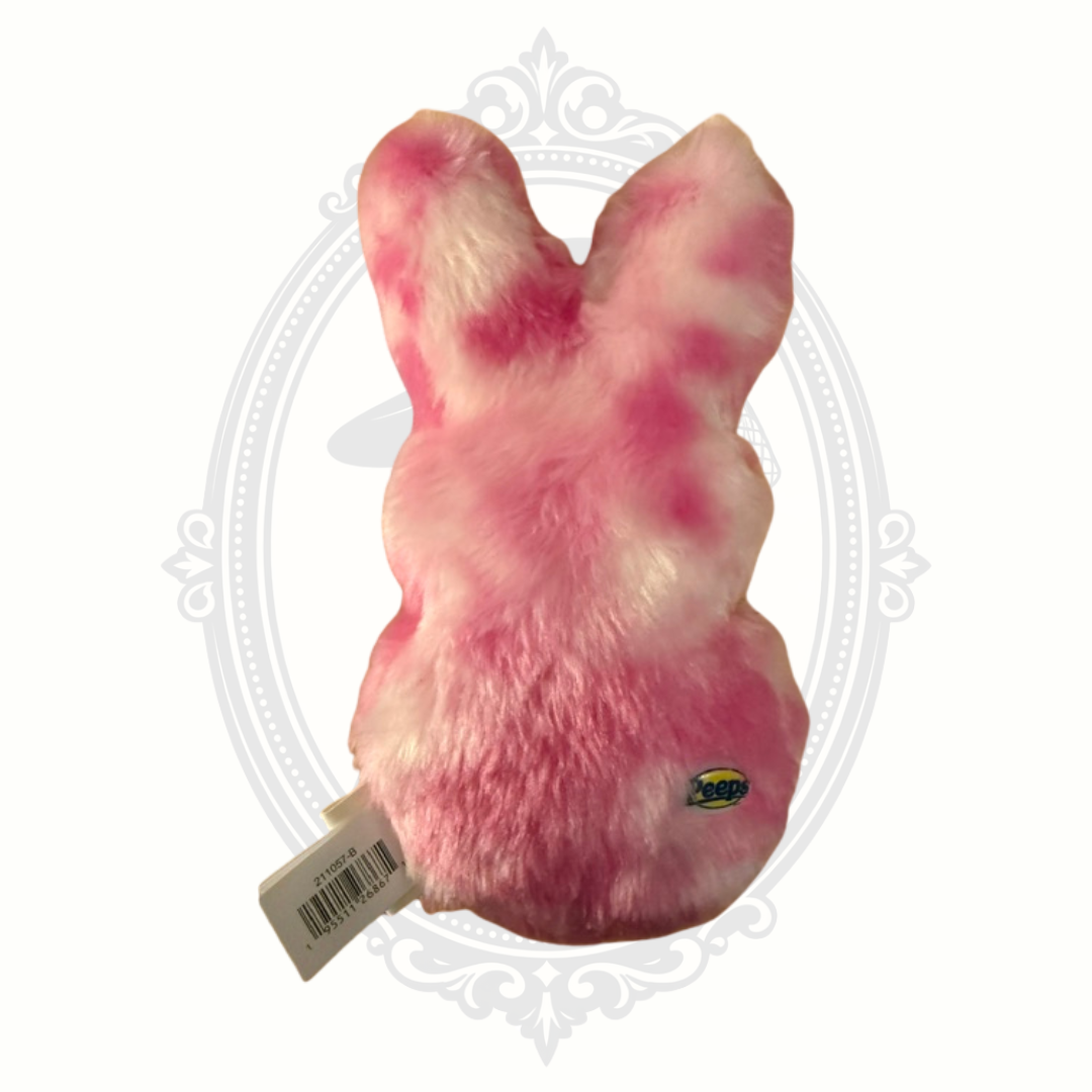 Peeps Pink Tie-Dye Bunny Plush by Dan Dee – Soft Easter Rabbit Stuffed Animal – New with Tags