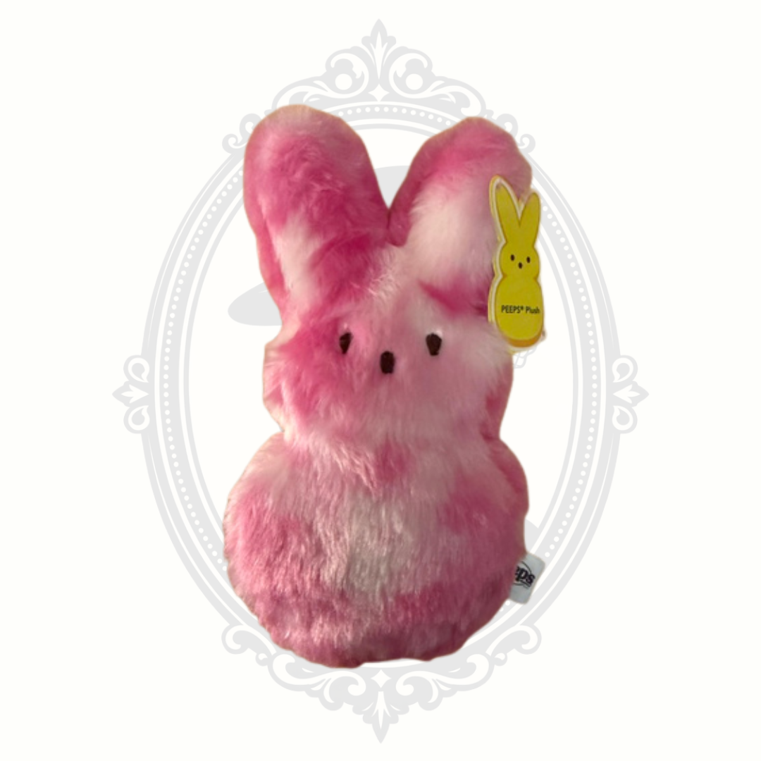Peeps Pink Tie-Dye Bunny Plush by Dan Dee – Soft Easter Rabbit Stuffed Animal – New with Tags