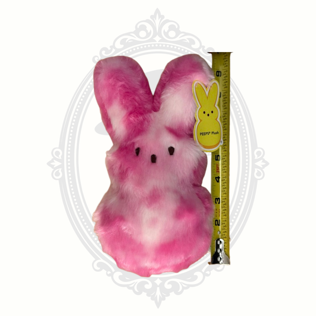 Peeps Pink Tie-Dye Bunny Plush by Dan Dee – Soft Easter Rabbit Stuffed Animal – New with Tags
