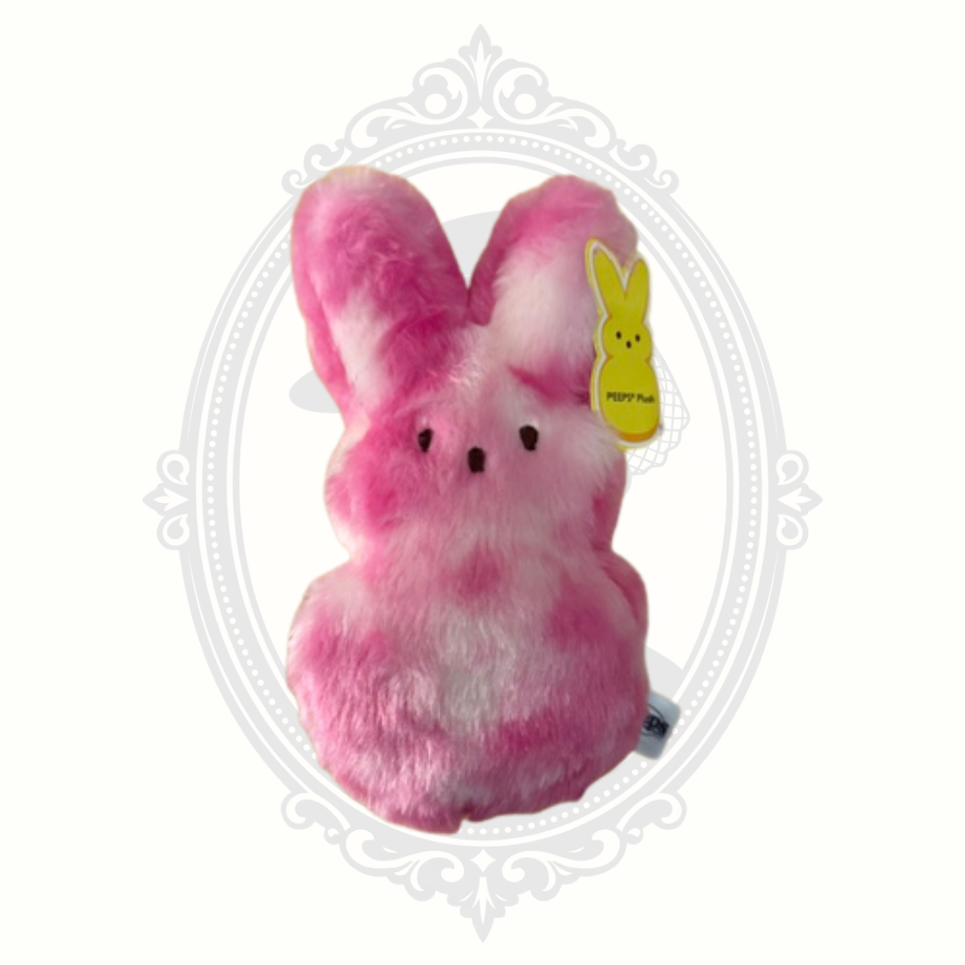 Peeps Pink Tie-Dye Bunny Plush by Dan Dee – Soft Easter Rabbit Stuffed Animal – New with Tags