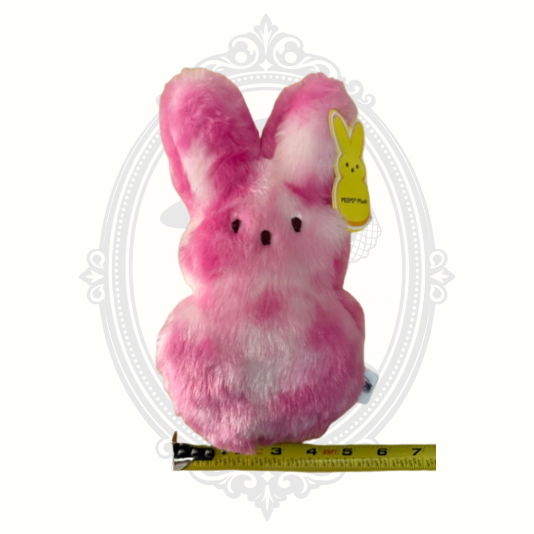 Peeps Pink Tie-Dye Bunny Plush by Dan Dee – Soft Easter Rabbit Stuffed Animal – New with Tags