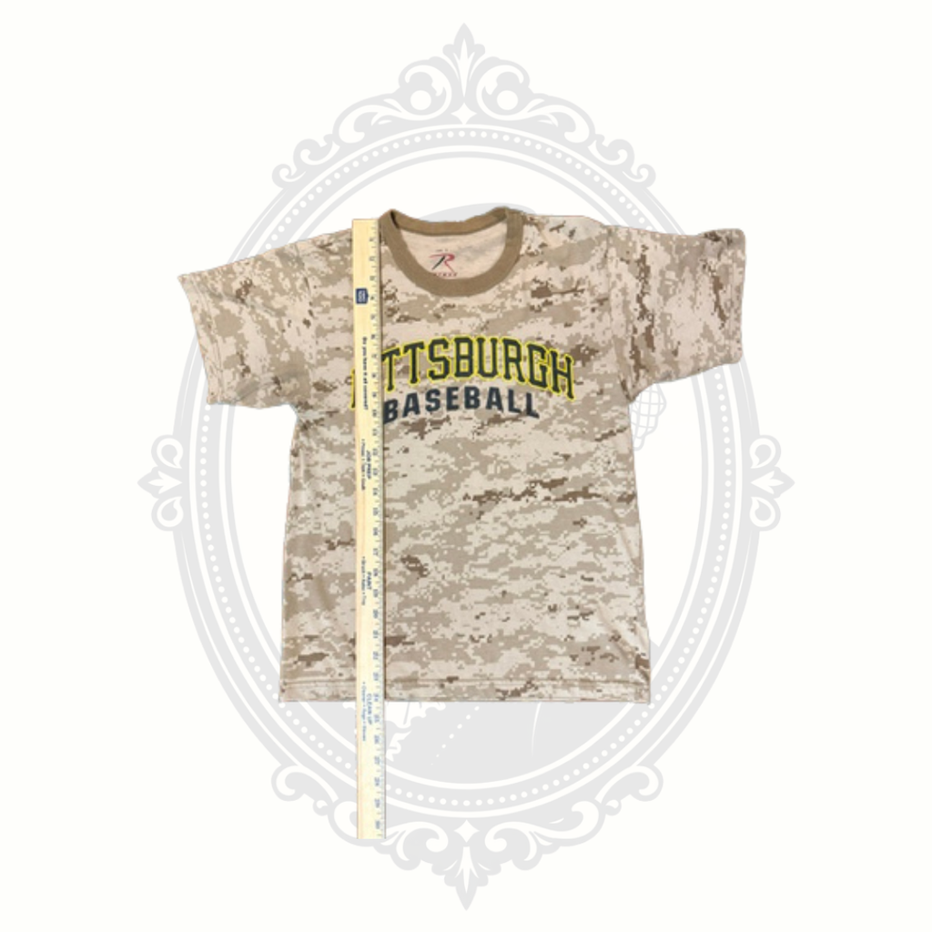 Rothco Pittsburgh Baseball Desert Digital Camo Pittsburgh Baseball T-Shirt Small