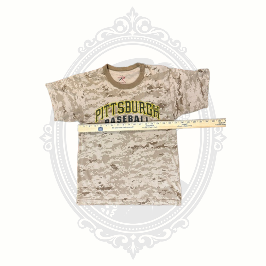 Rothco Pittsburgh Baseball Desert Digital Camo Pittsburgh Baseball T-Shirt Small
