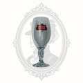 Stella Artois Belgian Beer Chalice Glass – Gold Rim 33cl