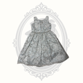 Sweet Kids Girls Ice Blue Embroidered Lace Special Occasion Dress Size 8 Made in USA