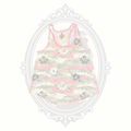 Sweet Pursuit Women's Medium Pink Camo Floral Racerback Tank Top