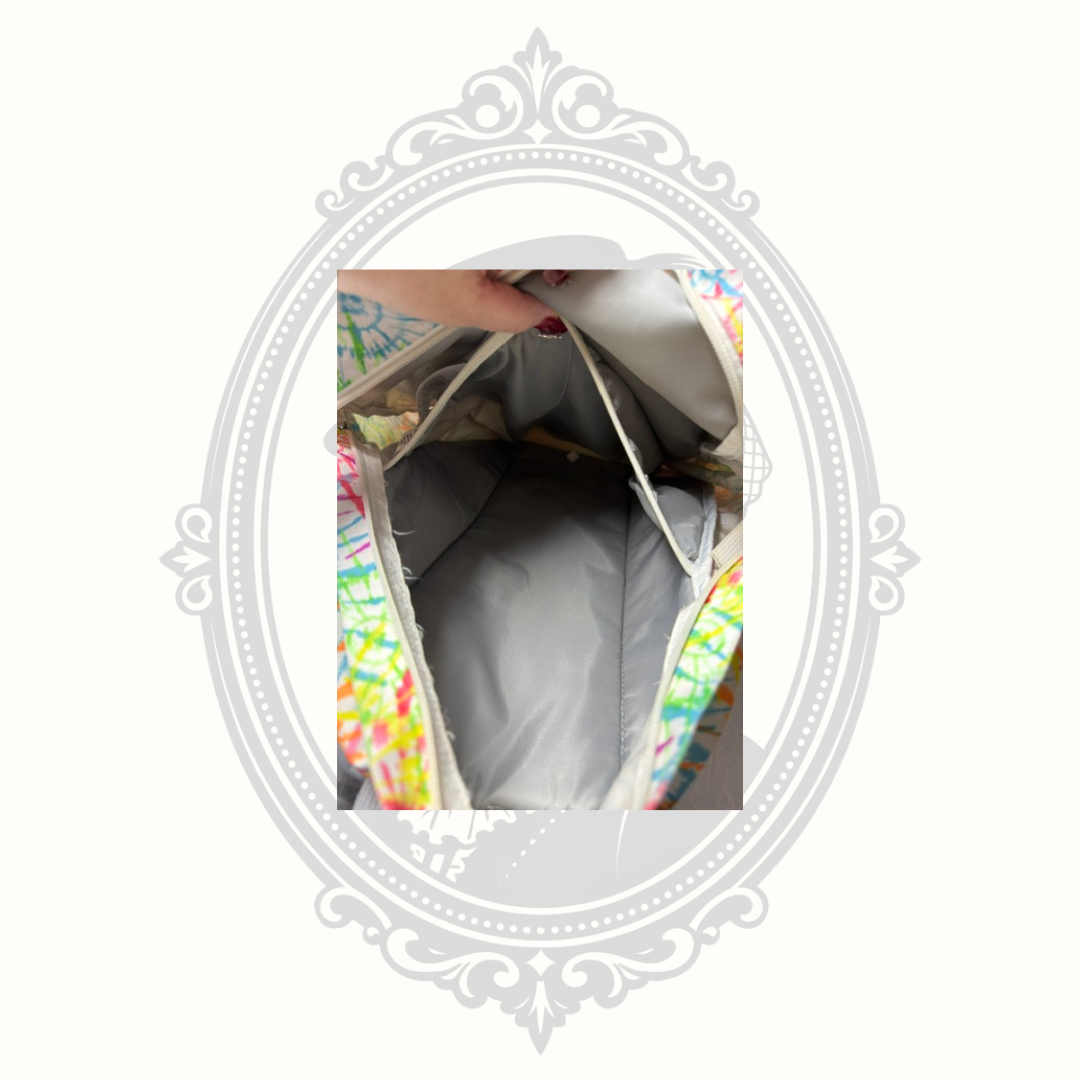 Trans by JanSport Multicolor Tie-Dye Backpack Book Bag with Organizer Pocket