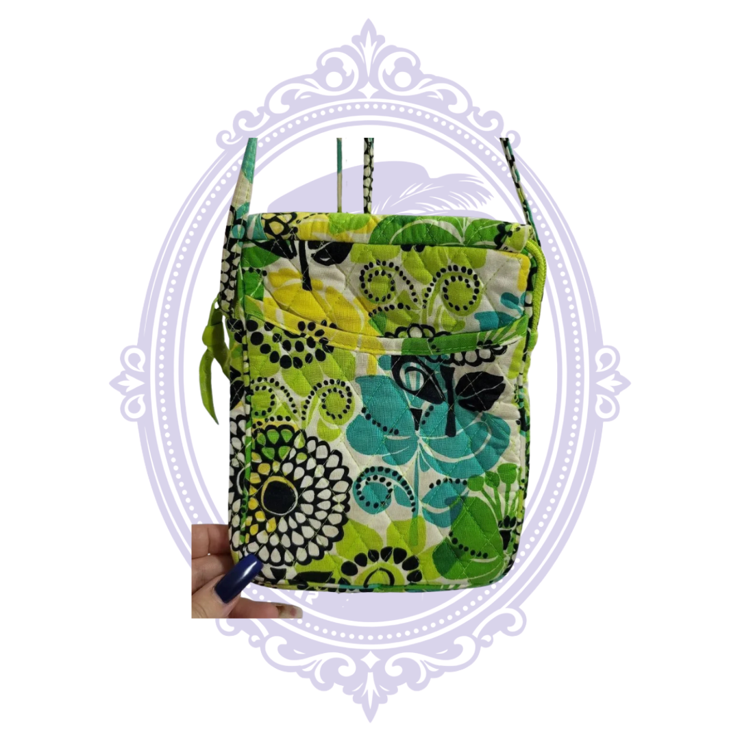 Vera Bradley Mini Hipster Crossbody | Limes Up Retired Print – Mrs ...