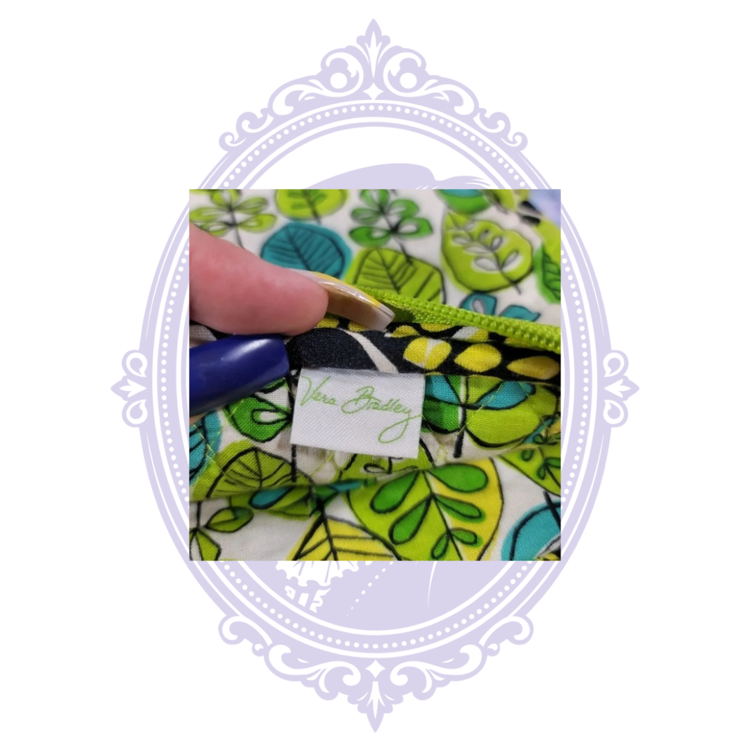 Vera Bradley sewn-in brand label