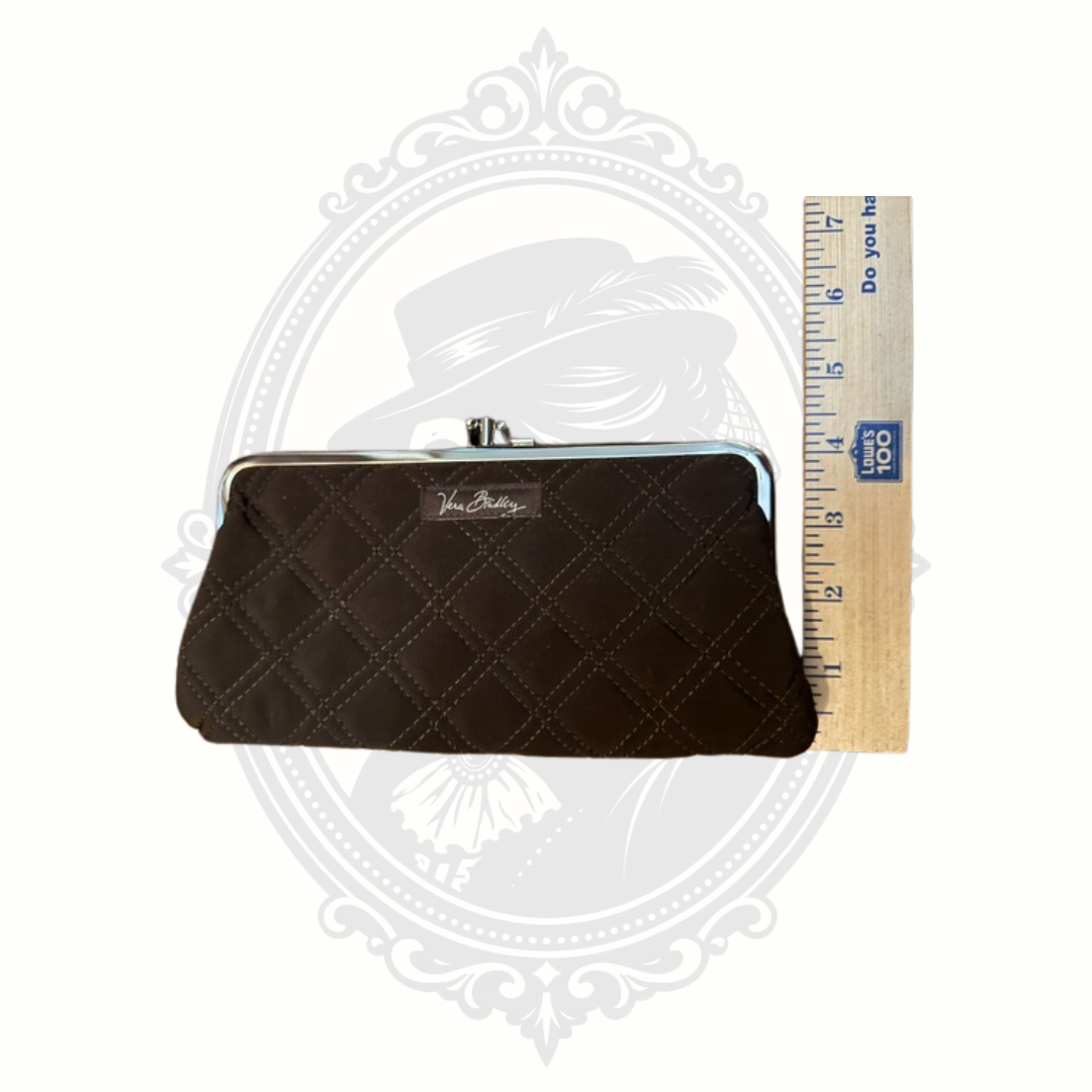 Vera Bradley Quilted Kiss Lock Wallet Clutch | Pre-Owned