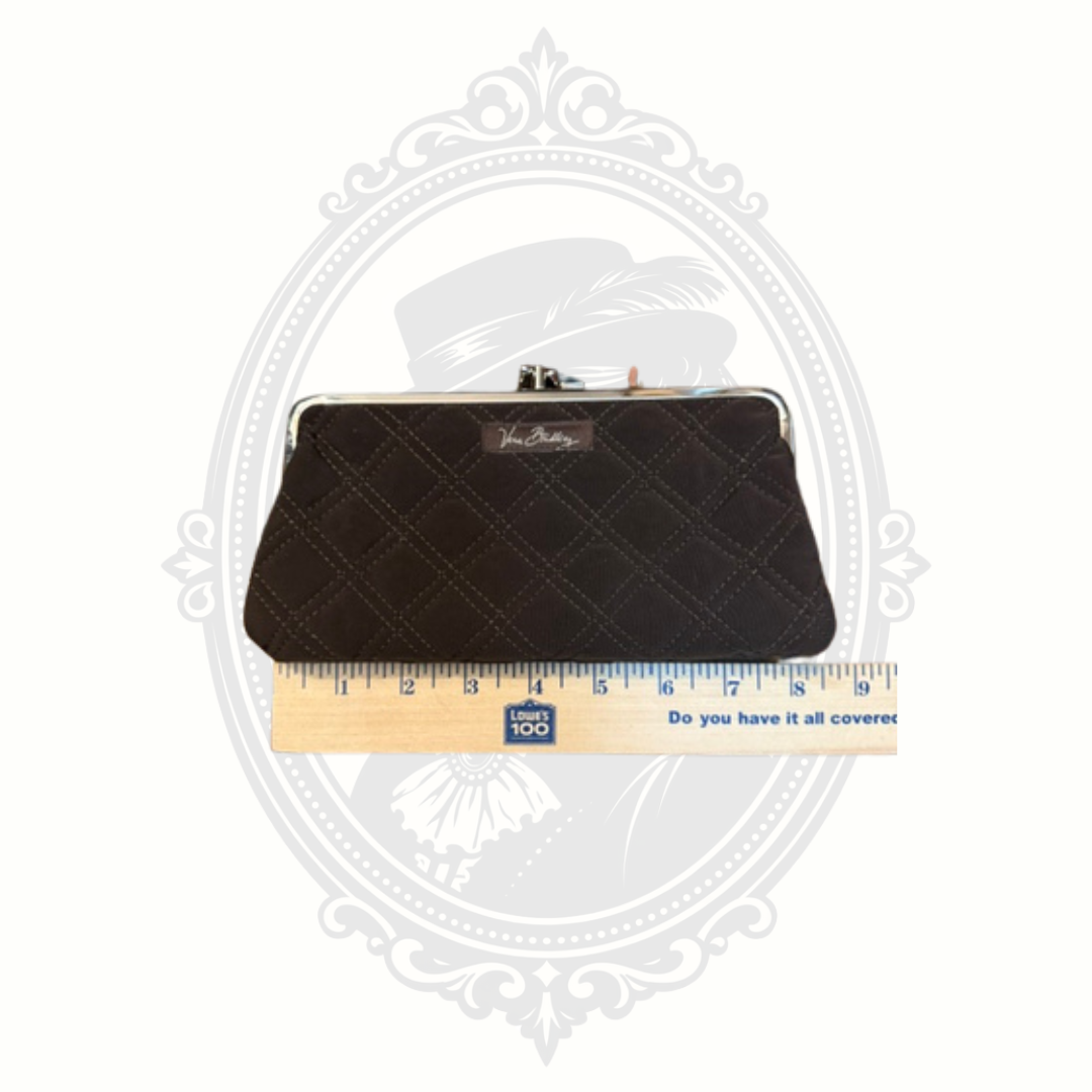 Vera Bradley Quilted Kiss Lock Wallet Clutch | Pre-Owned