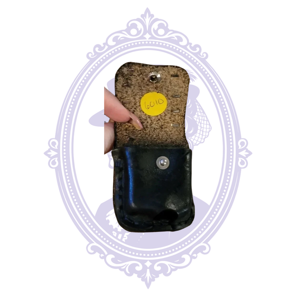 Open snap flap with original stock 6010 sticker