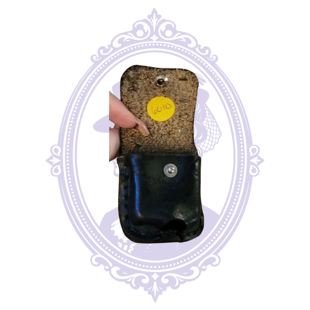 Open snap flap with original stock 6010 sticker