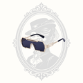 Vintage Steampunk Shield Sunglasses | UV400 Unisex Eyewear