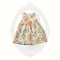 Wonder Nation Girls 2T Floral Party Dress with Pink Flower & Butterfly Print